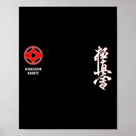 Kyokushin Karate 1  Poster (Voorkant)