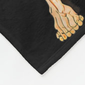 Kyokushin Karate Beoefenaar - Japanse Vechtkunsten Fleece Deken (Hoek)
