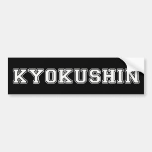Kyokushin Karate Bumpersticker