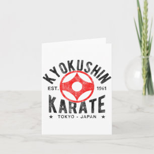 Kyokushin Karate Do Martial Arts Japan Tokyo Vinta Kaart