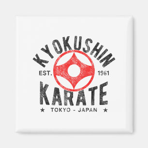 Kyokushin Karate Do Martial Arts Japan Tokyo Vinta Magneet