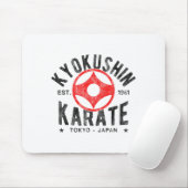 Kyokushin Karate Do Martial Arts Japan Tokyo Vinta Muismat (Met muis)