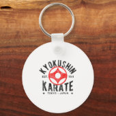 Kyokushin Karate Do Martial Arts Japan Tokyo Vinta Sleutelhanger (Voorkant)