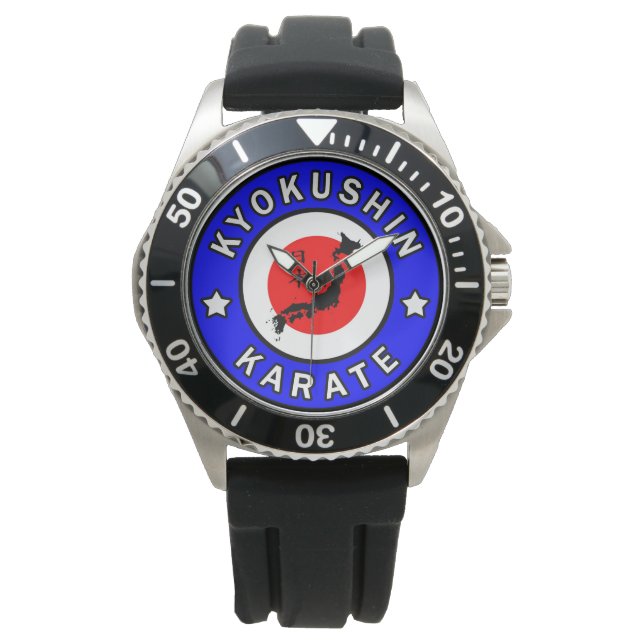 Kyokushin Karate Horloge (Voorkant)
