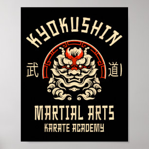 Kyokushin Karate Japanse Vechtkunsten Poster