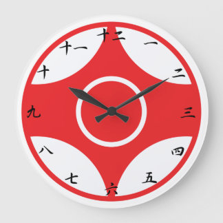 Kyokushin Karate Kanku Clock Grote Klok