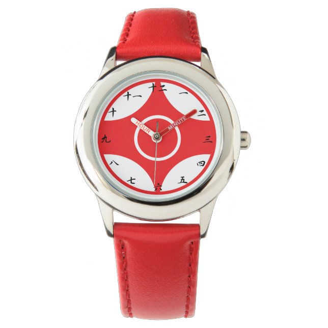 Kyokushin Karate Kanku Watch Horloge (Voorkant)