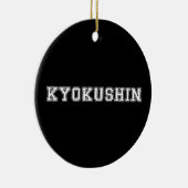 Kyokushin Karate Keramisch Ornament (Rechts)