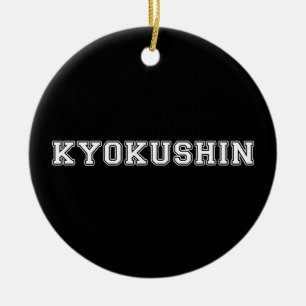 Kyokushin Karate Keramisch Ornament