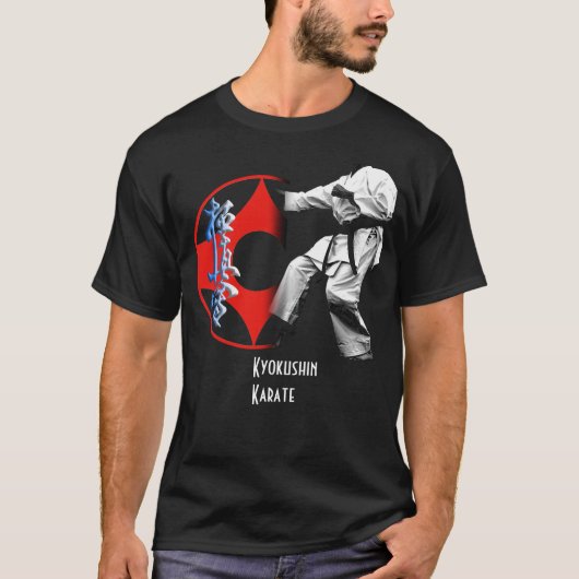 Kyokushin Karate Kumite Hajime - Karate T-Shirt (Voorkant)