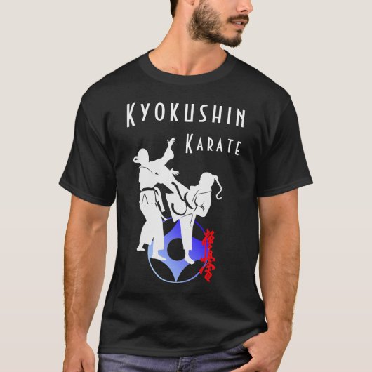 Kyokushin Karate Kumite Scene Budo T-Shirt (Voorkant)
