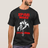 Kyokushin Karate Kumite Spar Wars Budo T-Shirt (Voorkant)