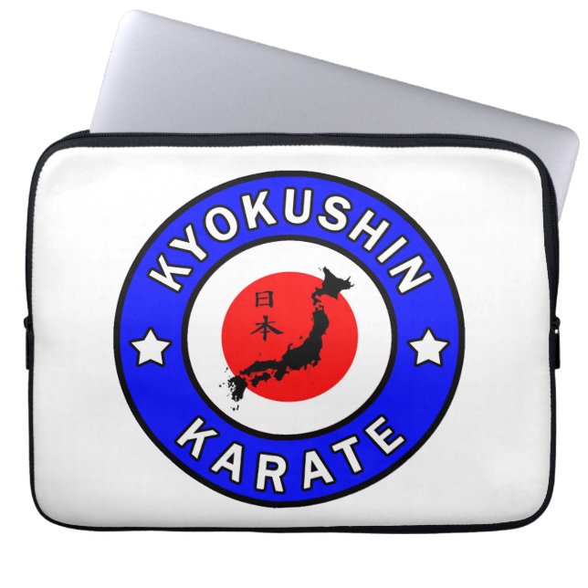 Kyokushin Karate Laptop Sleeve (Voorkant)