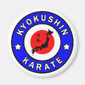 Kyokushin Karate Magneet (Voorkant)
