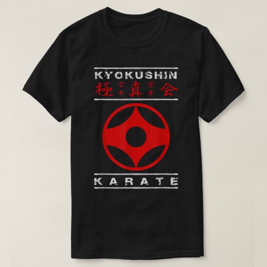 Kyokushin Karate Martial Arts T-shirt (Design voorkant)