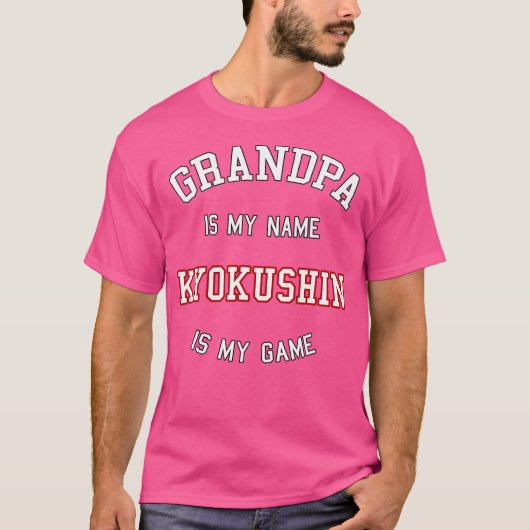 Kyokushin Karate Opa T-shirt (Voorkant)