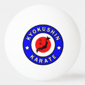 Kyokushin Karate Pingpongbal (Voorkant)