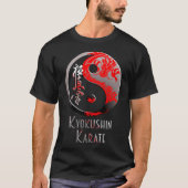 Kyokushin Karate Red Dragon - Martial Arts Budo T-shirt (Voorkant)