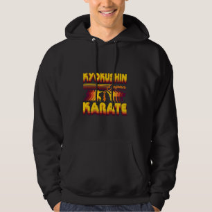 Kyokushin Karate Retro Design Classic en Sterk! Hoodie