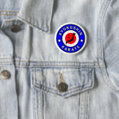 Kyokushin Karate Ronde Button 5,7 Cm (In situ)