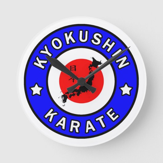 Kyokushin Karate Ronde Klok (Voorkant)