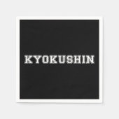Kyokushin Karate Servetten (Voorkant)