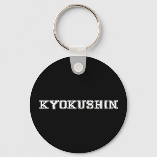 Kyokushin Karate Sleutelhanger (Voorkant)