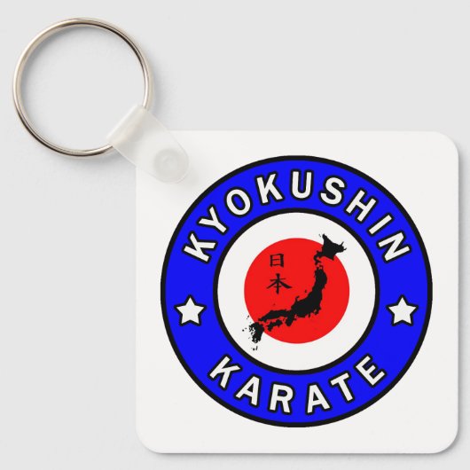 Kyokushin Karate Sleutelhanger (Voorkant)