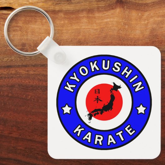 Kyokushin Karate Sleutelhanger (Voorkant)