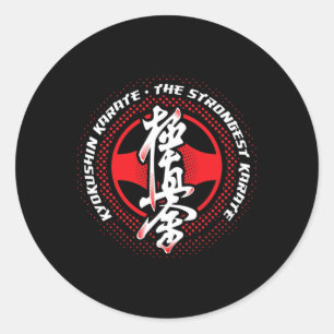 Kyokushin Karate Sterkste Ronde Sticker