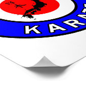 Kyokushin Karate T Shirt Poster (Hoek)