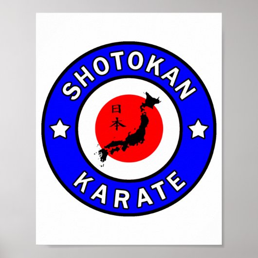 Kyokushin Karate T Shirt Poster (Voorkant)