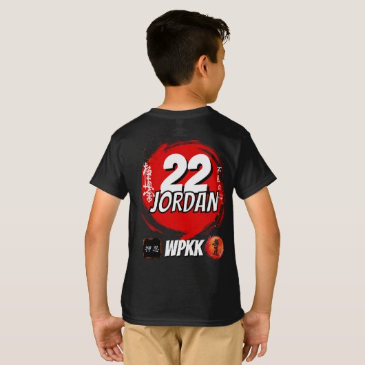 Kyokushin Karate Team  T-shirt (Achterkant volledig)