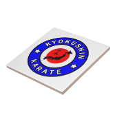 Kyokushin Karate Tegeltje (Zijkant)