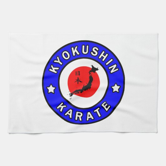 Kyokushin Karate Theedoek (Horizontaal)