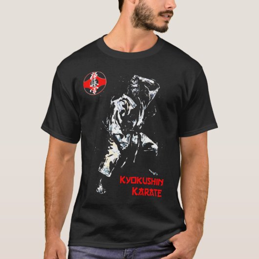Kyokushin Karateka door Zanshin-Art Karate T-Shirt (Voorkant)
