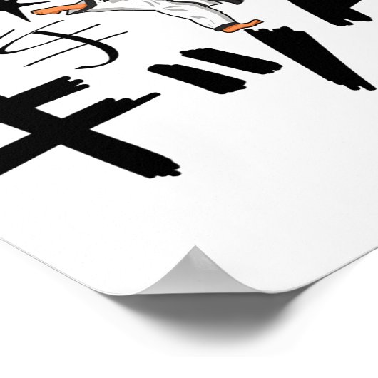 Kyokushin Kenpo Shotokan Karate voor jongens Poster (Hoek)