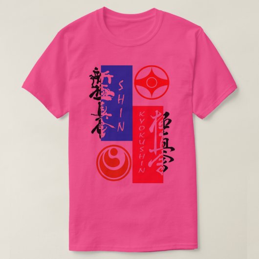 Kyokushin shinkyokushin t-shirt (Design voorkant)