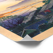 Kyoraku trekt Nomura Yasaka pagoda sunshine Poster (Hoek)