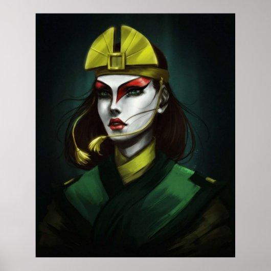 Kyoshi Avatar Poster (Voorkant)