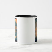 Kyoto-brug door moonlight mok (Midden)