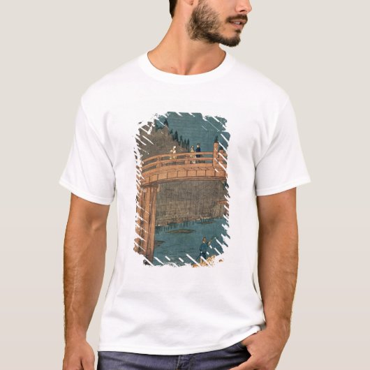 Kyoto-brug door moonlight t-shirt (Voorkant)