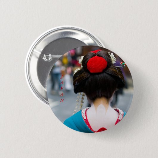 Kyoto-Button Ronde Button 5,7 Cm (Voorkant /achterkant)