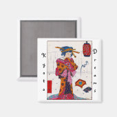 Kyoto Dromen door S Ambrose Magneet (Voorkant / Achterkant)