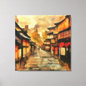 Kyoto Dusk Canvas Afdruk (Voorkant)