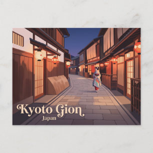 Kyoto Gion Japan Briefkaart