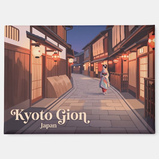 Kyoto Gion Japan Magneet (Voorkant)