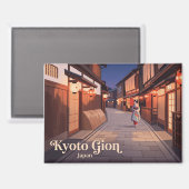 Kyoto Gion Japan Magneet (Voorkant / Achterkant)