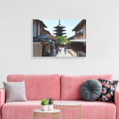 Kyoto Gion Japan Poster Canvas Afdruk (Insitu (Woonkamer))