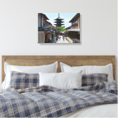 Kyoto Gion Japan Poster Canvas Afdruk (Insitu (Slaapkamer))